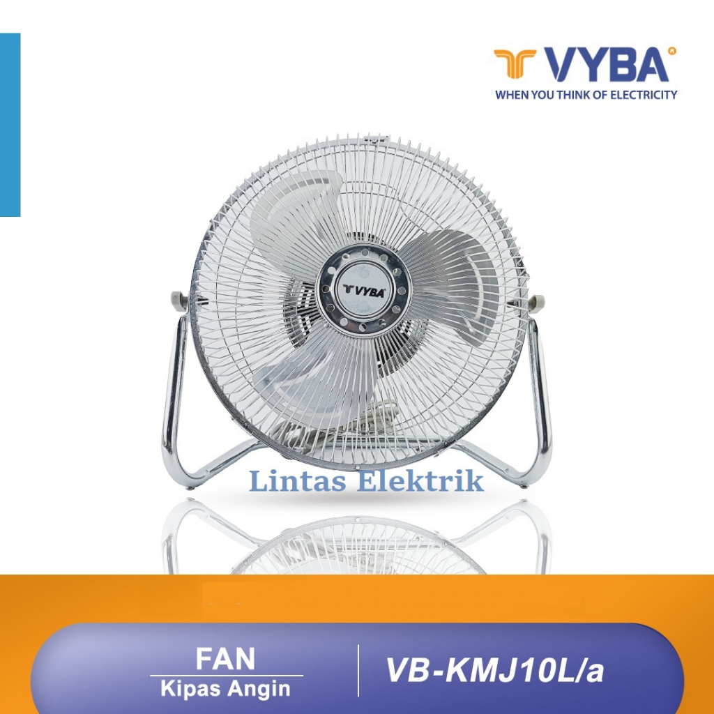 VYBA Desk Fan 10 inch Kipas Angin Mini Meja Lantai 10" 10inch sekai