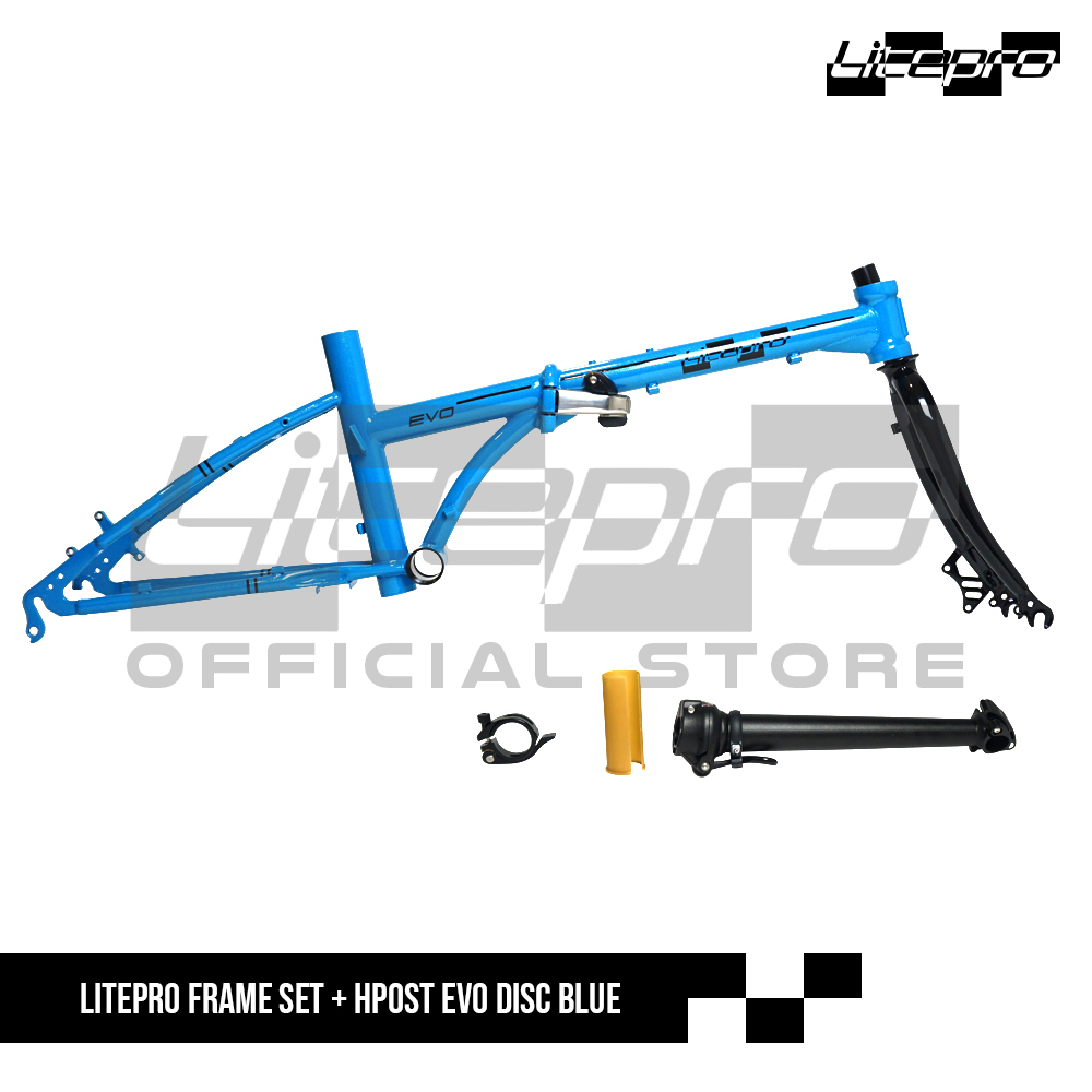 LITEPRO FRAME SET EVO 20" DISCBRAKE FREE HANDLEPOST