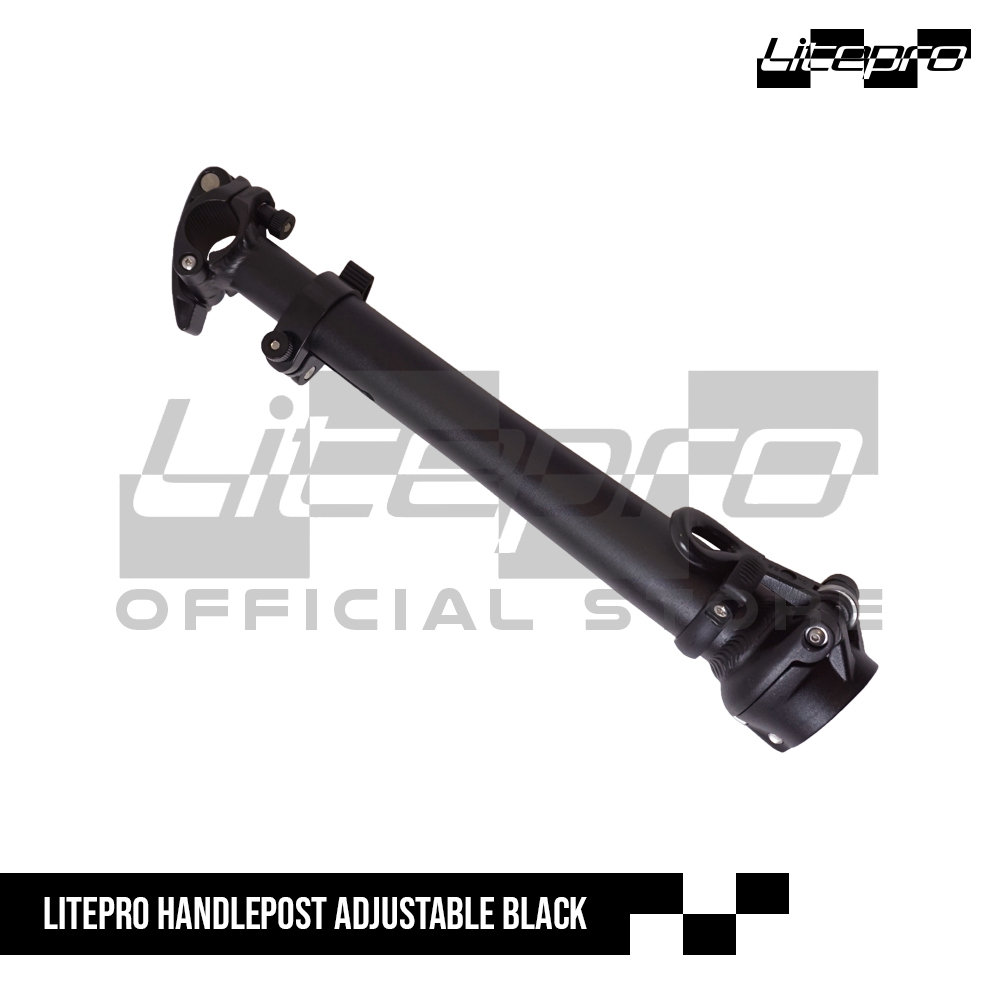 Litepro Handlepost Adjustable Black