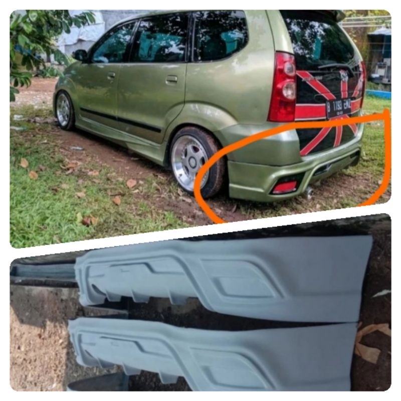 Bodykit belakang Avanza xenia old model yaris