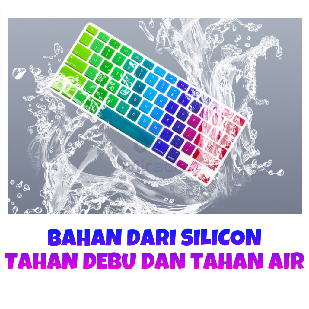 Silicone Keyboard Cover Protector Keyboard COVER PROTECTOR MACBOOK MIX COLOUR NEW AIR PRO M1 MAX 11 12 13 14 15 16 INCH NON / CD ROOM / TOUCHBAR