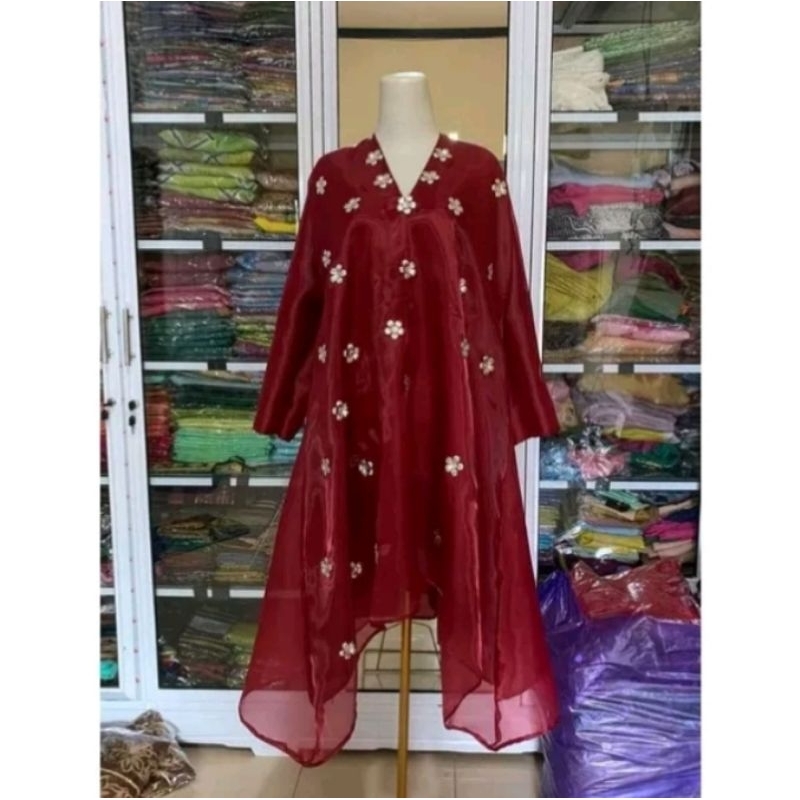 baju bodo modern motif payet