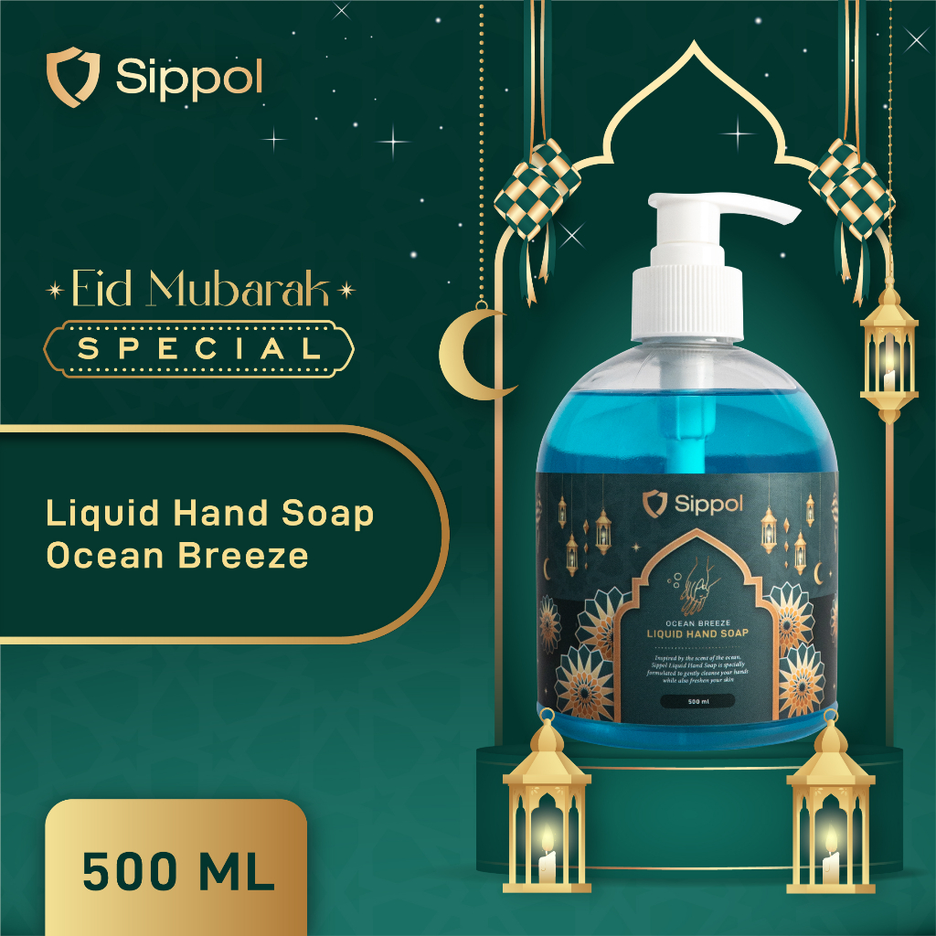 EDISI LEBARAN Sippol Liquid Hand Soap 500 ml