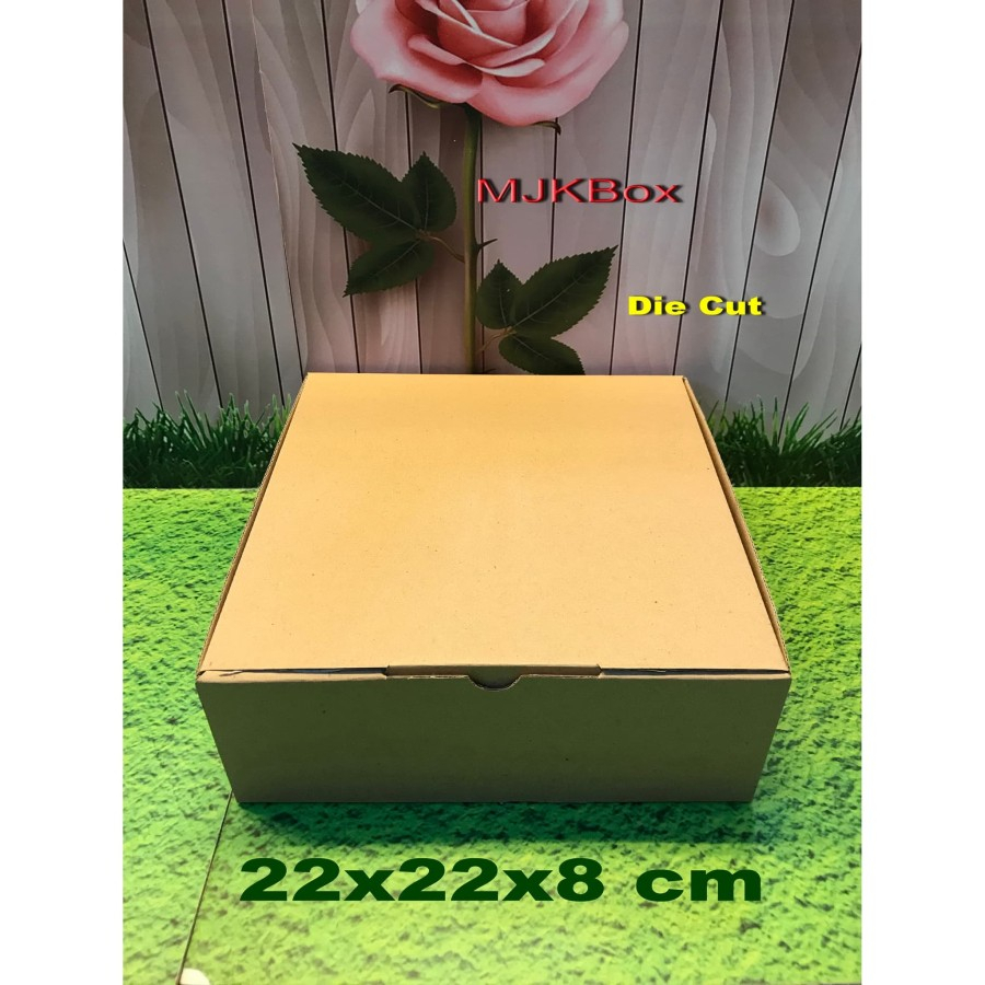 

KARDUS/ KARTON/BOX UK. 22X22X8 CM.........MODEL KARDUS PIZZA