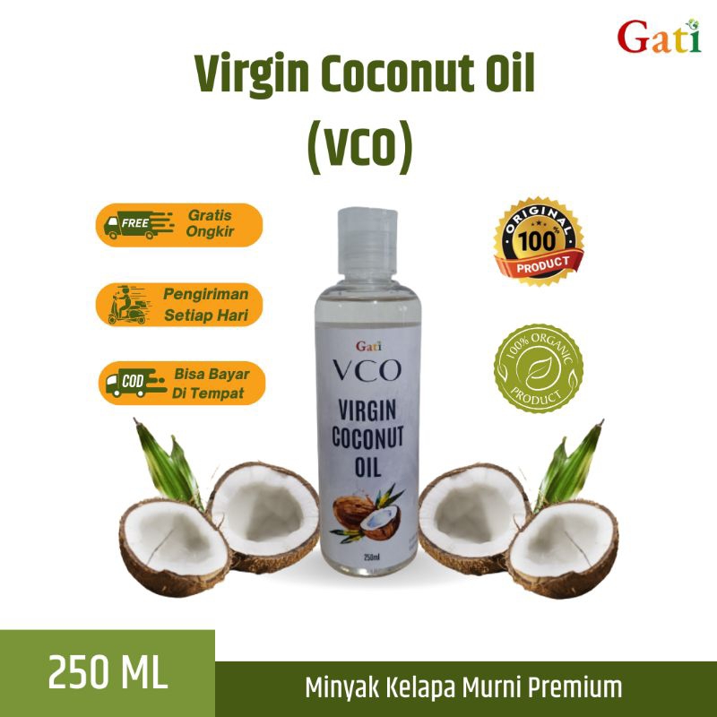 

Virgin Coconut Oil 250ml - VCO/Minyak Kelapa Murni/Minyak Kelapa Premium