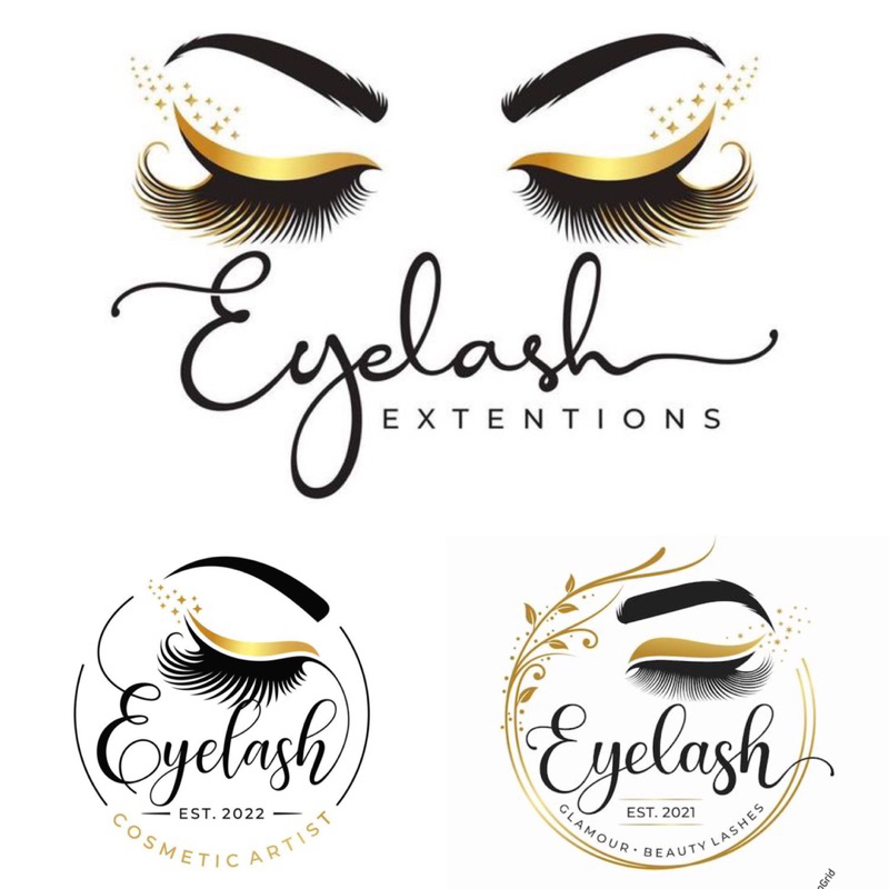 ARABELLA ALIA EYELASH | JASA BIKIN DESAIN LOGO OLSHOP BISNIS BIKIN LOGO MURAH