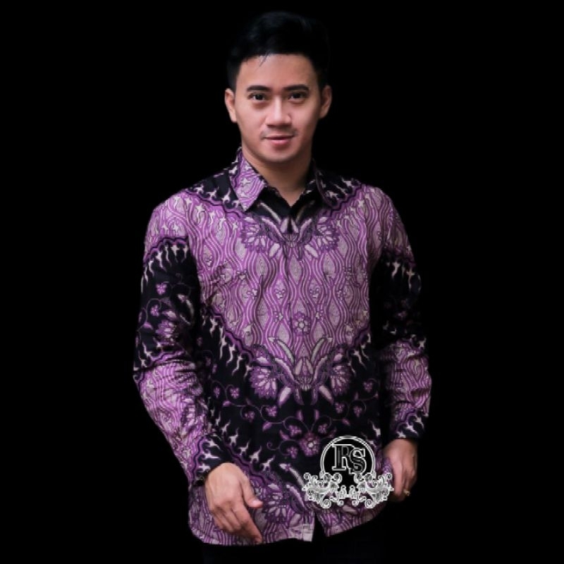 Kemeja batik pria lengan panjang premium terlaris | Batik pria lengan panjang reguler