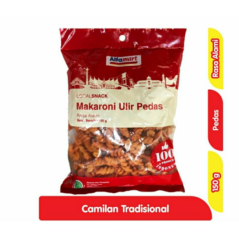 

Alfamart Makaroni Ulir Pedas 150 g