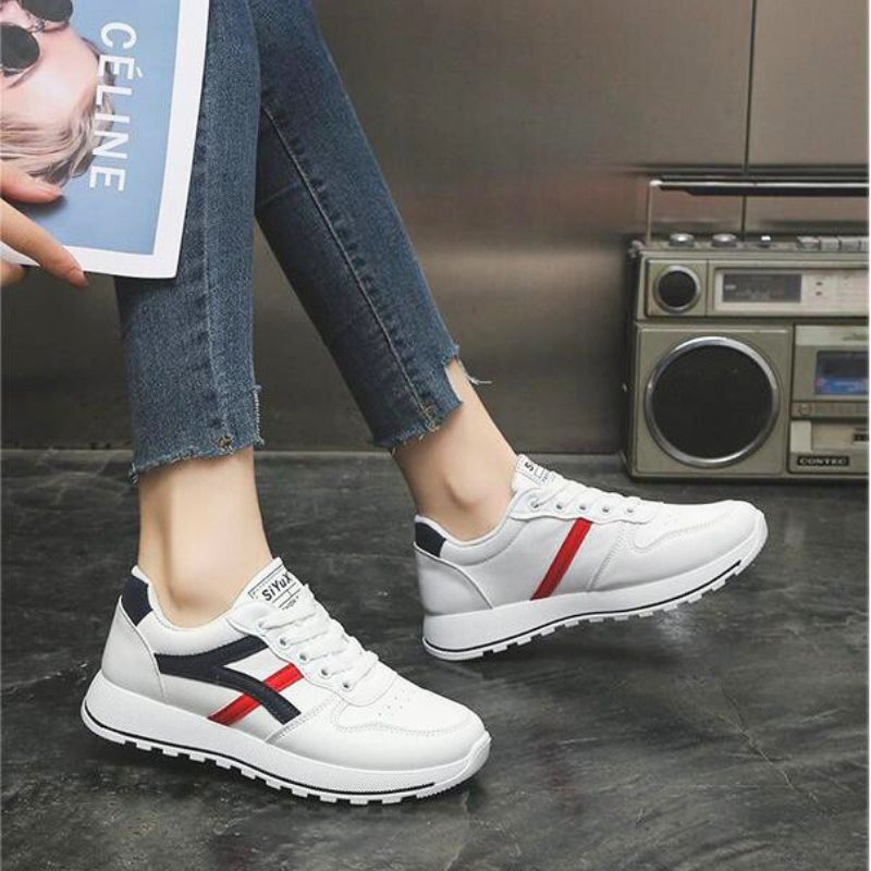 22437 Sepatu wanita import sneakers kekinian