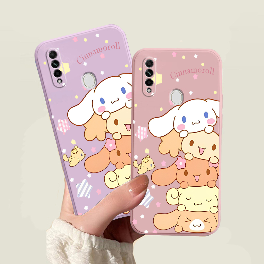 Silikon Oppo A31 - Case Oppo A31 - Softcase Square Edge Oppo A31 Motif Cinnamoroll