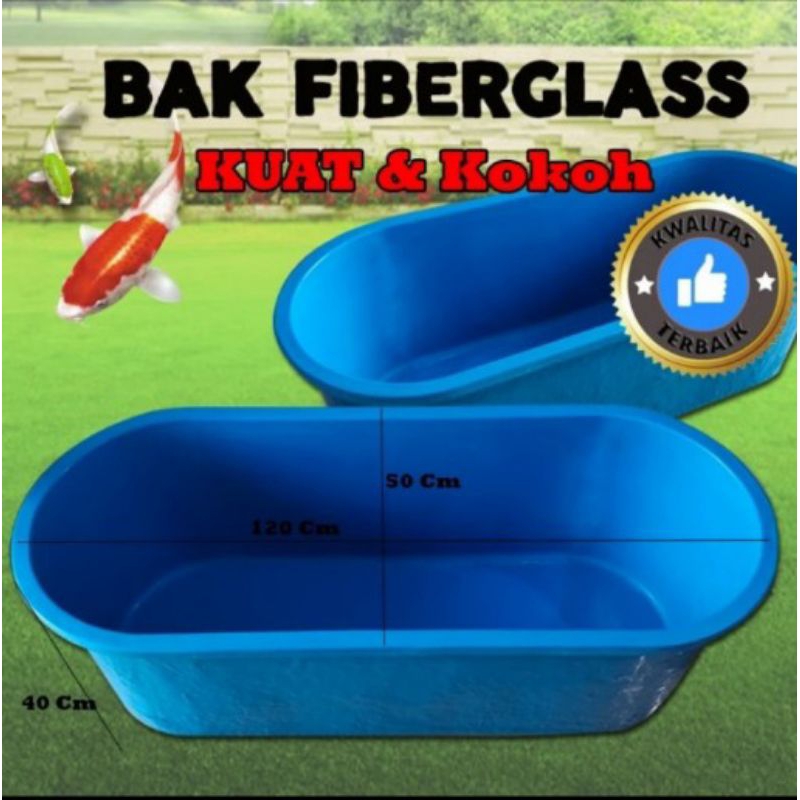 Bak ikan / kolam portable / bak ikan portable / bak fiberglass / bak burayak.