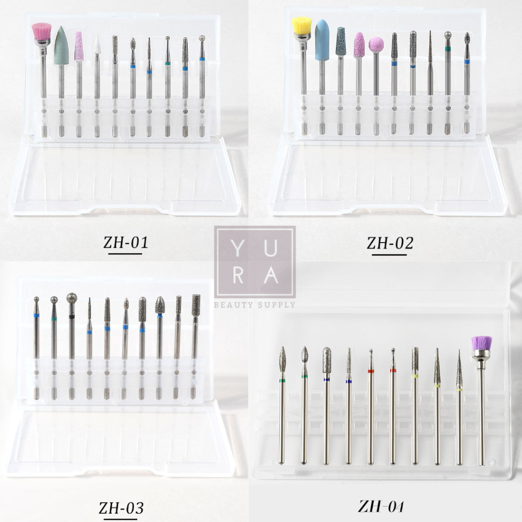 Mata Bor Nail Drill Bit Set Nail Files Electric Machine for Manicure