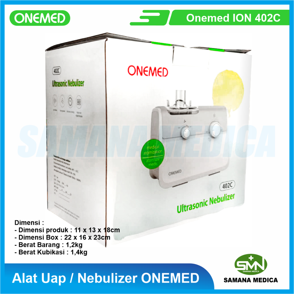 Alat Uap ONEMED Nebulizer Onemed ION 402C Nebulizer Ultrasonic - Generasi Baru ONEMED
