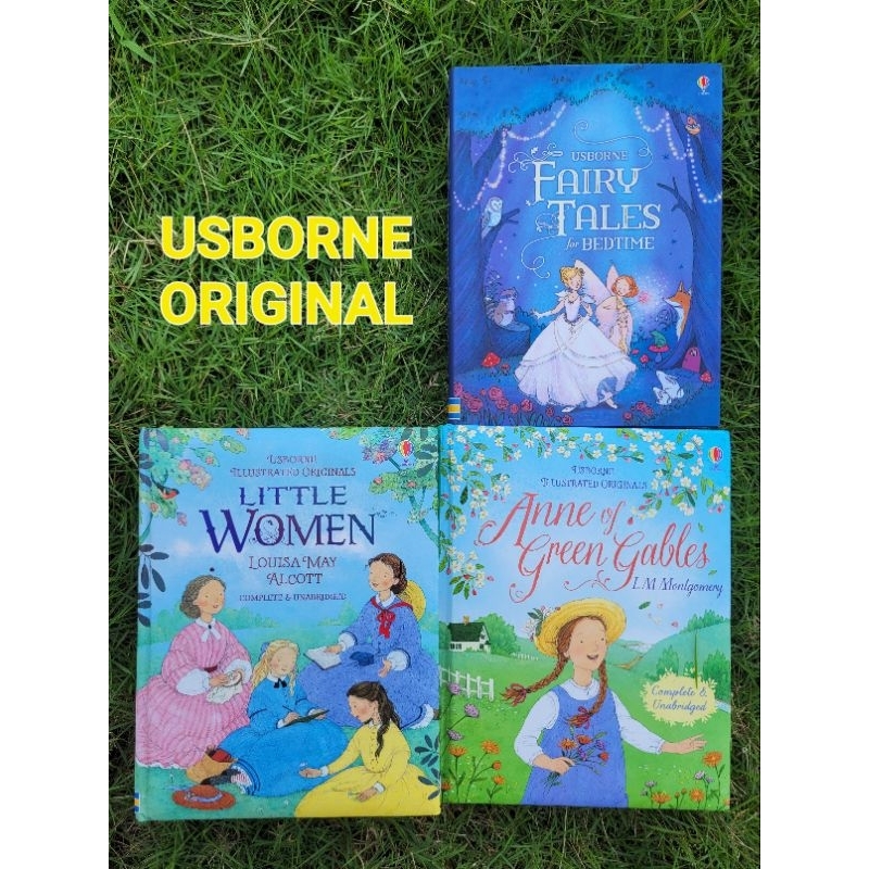 Anne Of Green Gables USBORNE Little Women Hardcover Complete Unabridged HC Louisa May Alcott Illustr