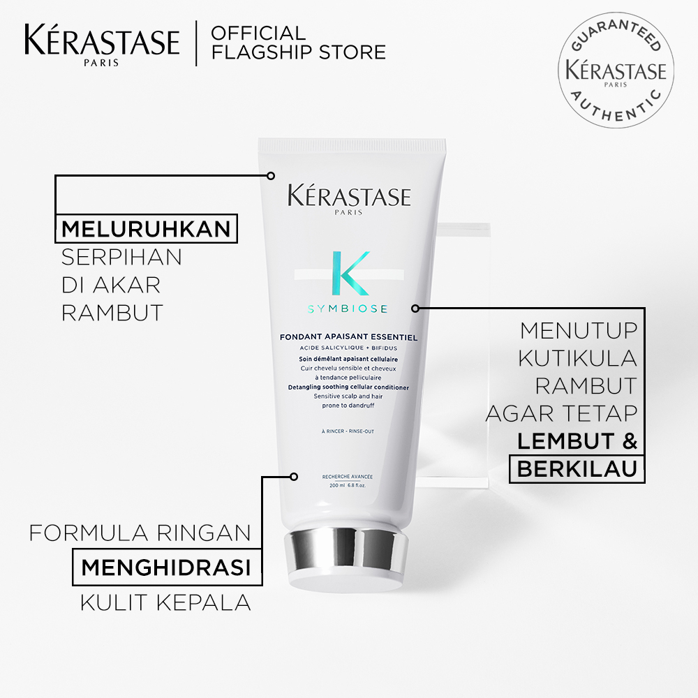 Kerastase Kondisioner Anti Ketombe - Fondant Symbiose 200ml Anti-Dandruff Conditioner