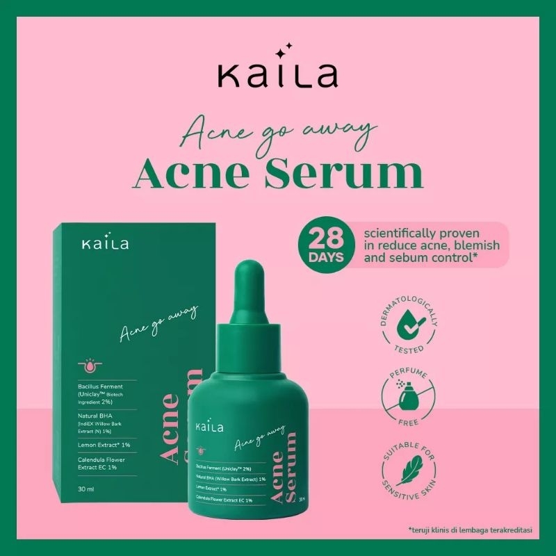 KAILA Acne Go Away - Acne Serum 30ml