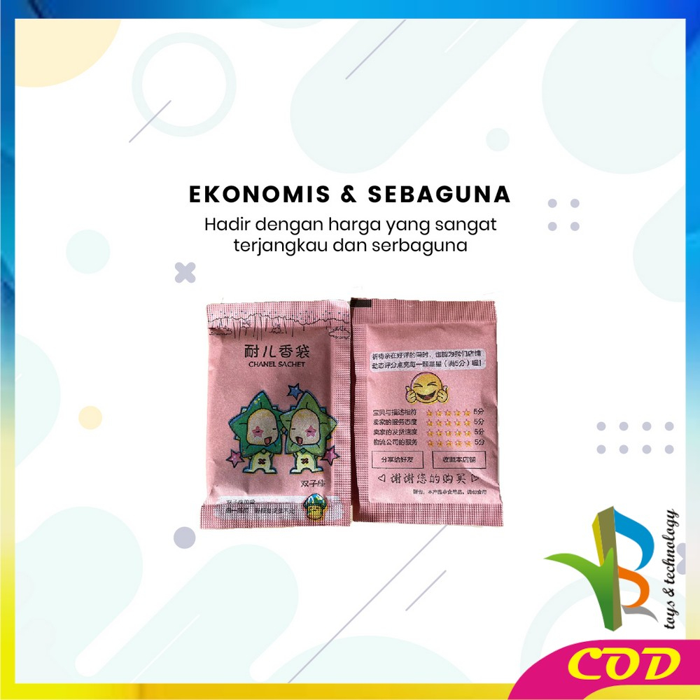 RB-C835 Pengharum Ruangan Sachet Pewangi Ruangan Aromaterapi / Parfum Ruangan Saset Mini Pewangi Lemari Pakaian / Pewangi Mobil / Pewangi Mini Ruangan