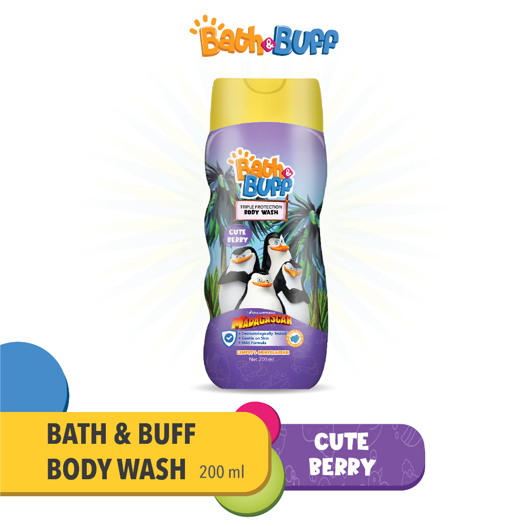 BATH &amp; BUFF BODY WASH 200ML