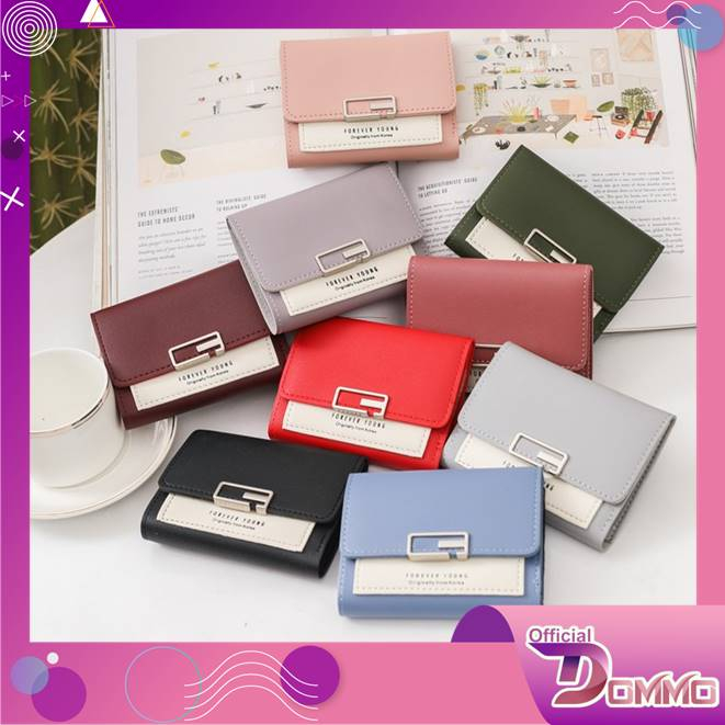 DOMMO - D6149 Dompet Wanita / Dompet Mini / Dompet Lipat / Dompet Modern / Dompet Lipat Mini / Dompet Fashion Wanita