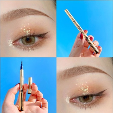 EYELINER ANTI AIR DAN KERING TAHAN LAMA 24 JAM LONG LASTING LAMEILA EYE LINER KOSMETIK MATA