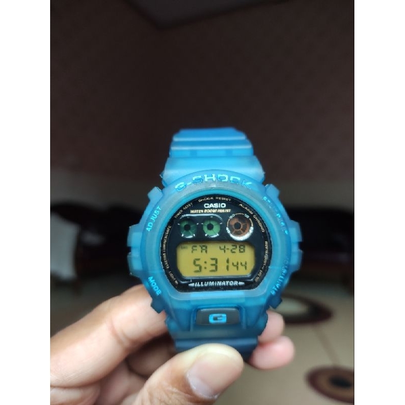 Casio G-shock DW-6900G Custom BNB JELLY BLUE AM Second 100% original
