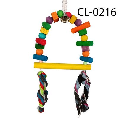 BIRD TOYS MAINAN BURUNG PARROT CL-0216 gigitan burung mainan kunyah parrot kakatua macaw nuri afgrey love bird sun conure parkit