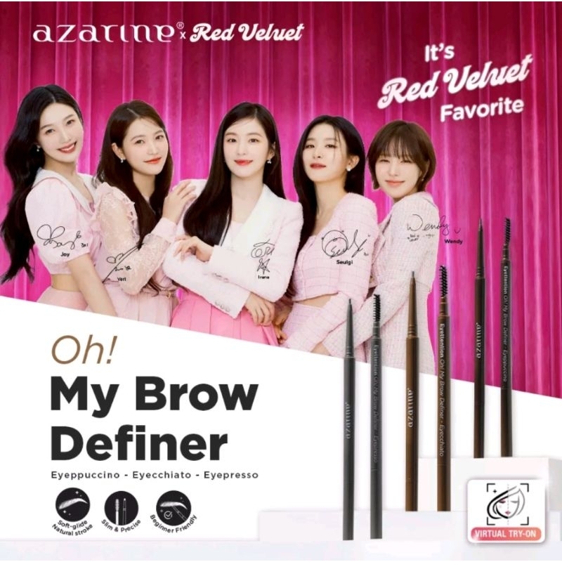 Azarine x Red Velvet Oh My Brow Definer Eyebrow