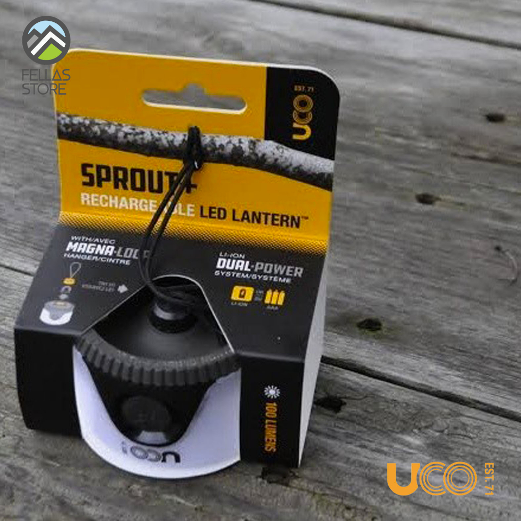 UCO Gear - Sprout + Rechargeable LED Lantern