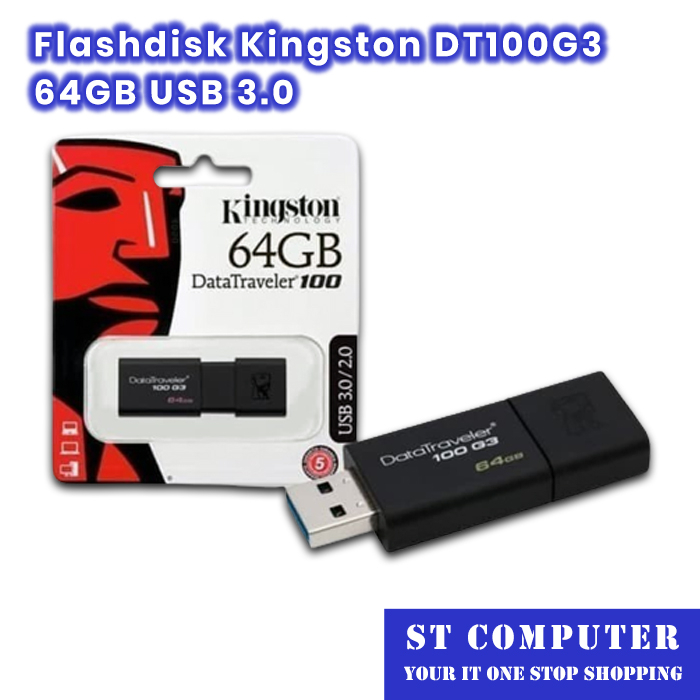 Flashdisk Kingston DT100G3 64GB USB 3.0