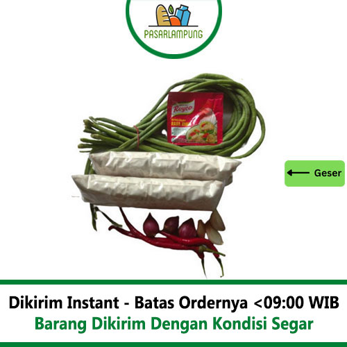 

Paket Tumis Kacang Tempe Pasar Lampung