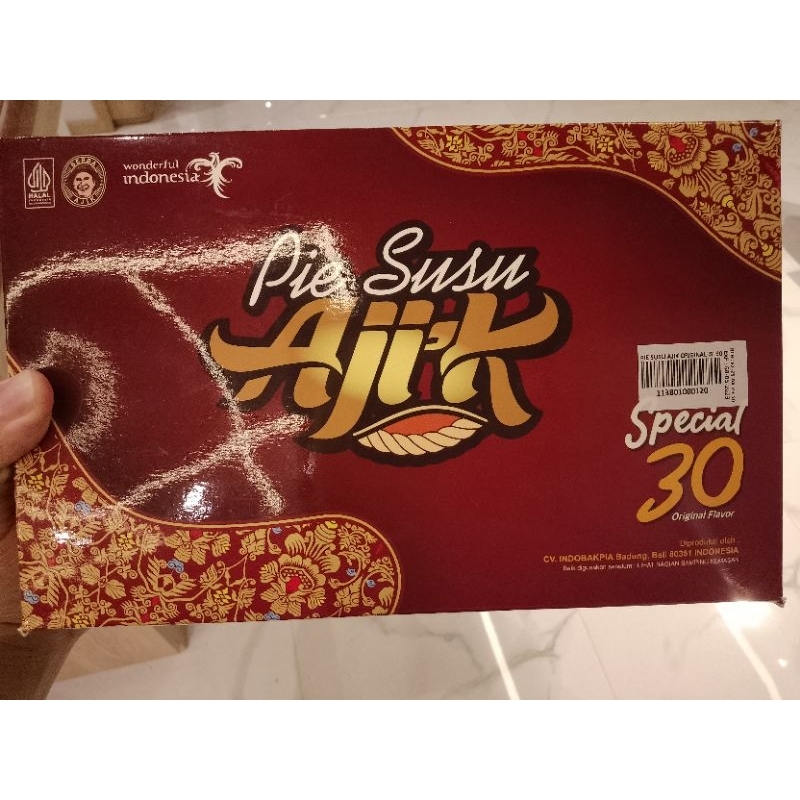 PIE SUSU AJIK ORIGINAL ISI 30PCS FREE BUBBLEWRAP