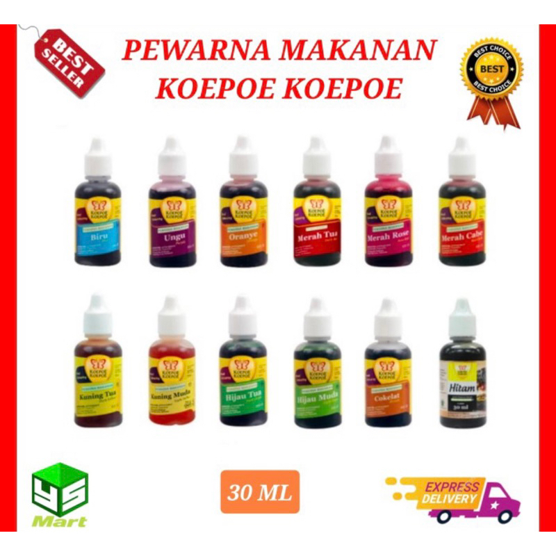 

pewarna makanan koepoe koepoe 30 ml