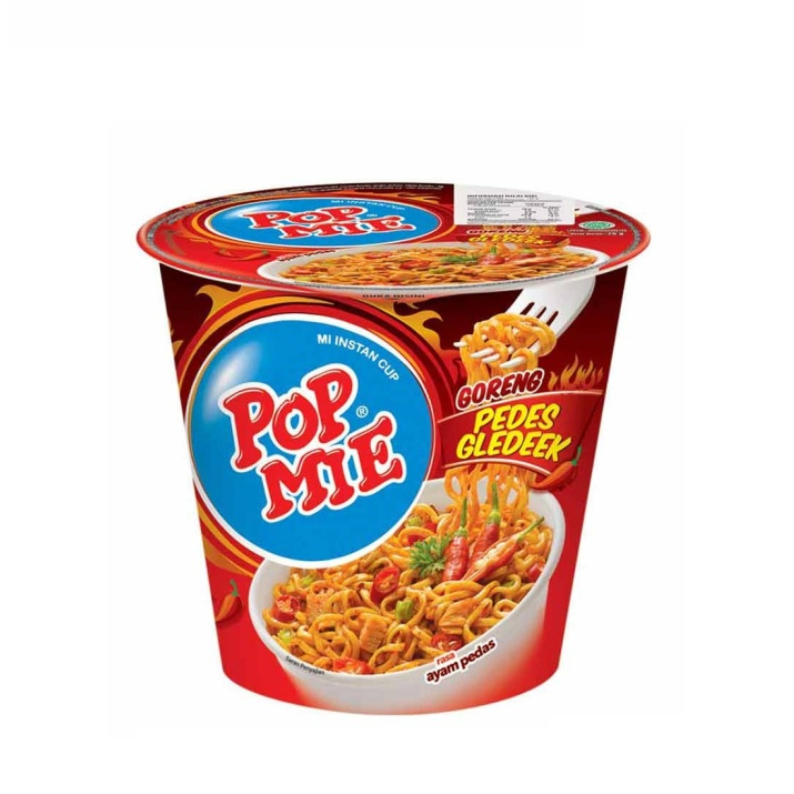 

Pop Mie Gledek/Mie Instan Cup super pedas