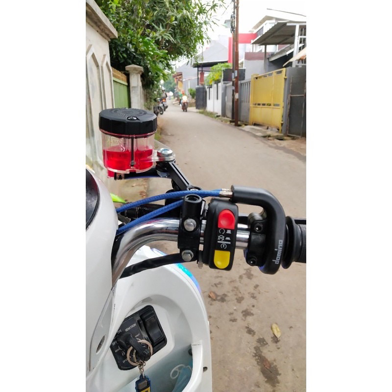 SAKLAR KANAN ON OFF LAMPU PLUS STARTER DOMINO ORIGINAL UNIVERSAL BEAT FI VARIO 125 VARIO 150 SCOOPY