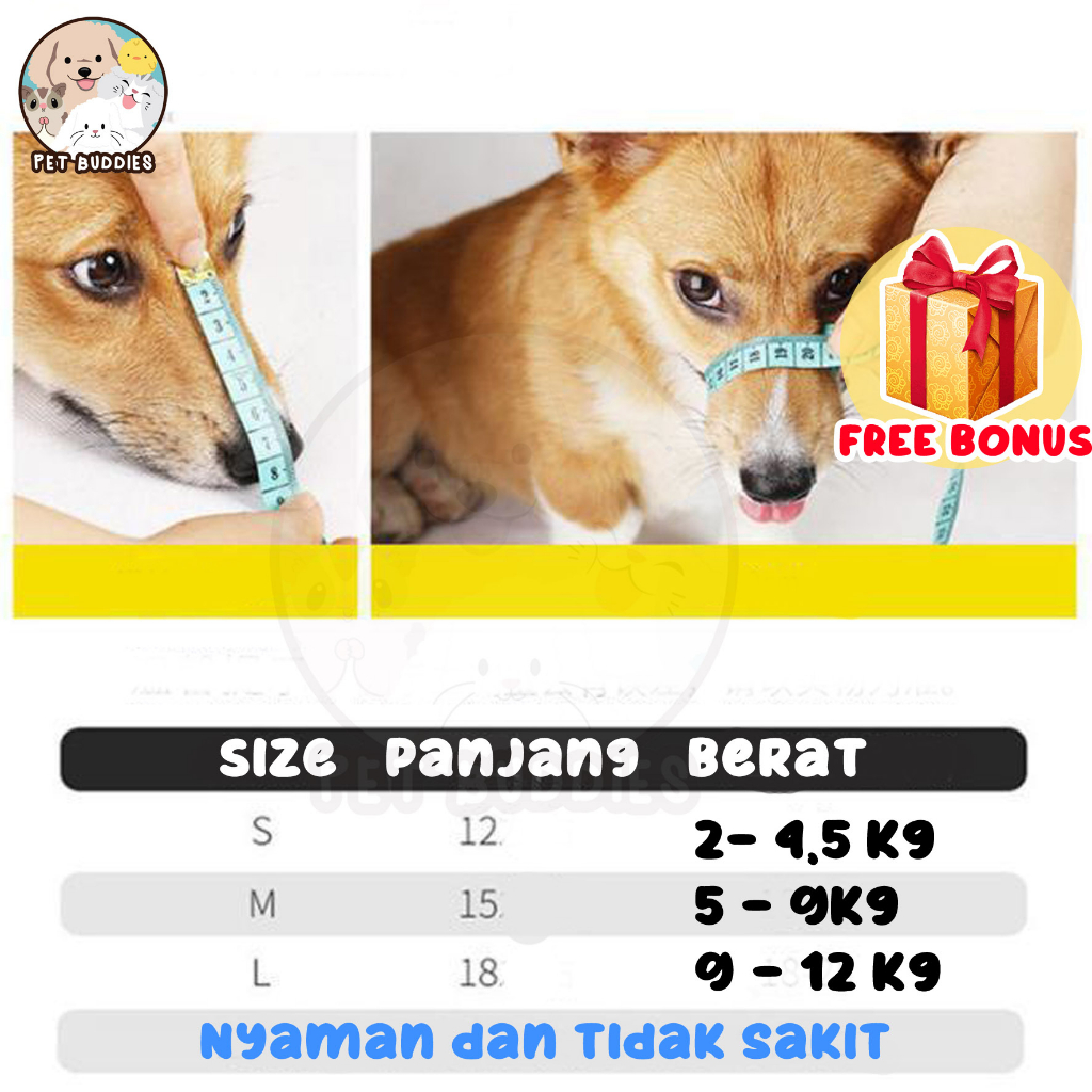 [FREE BONUS]Duck Mouth Muzzle Selongsong Mulut Bebek Anti gigit