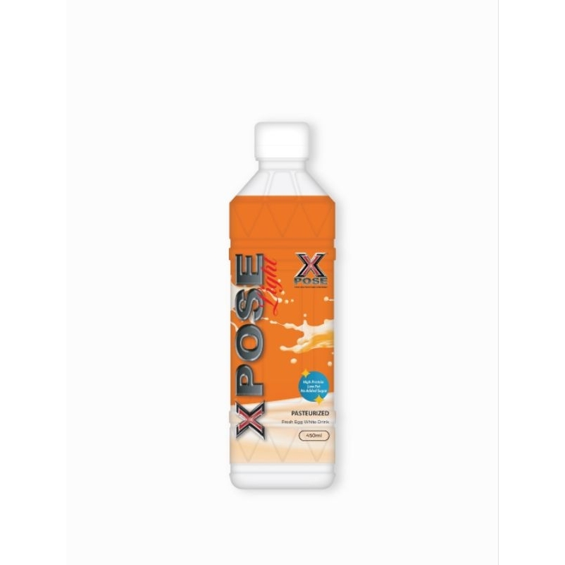 Xpose Protein / Expose Protein Putih telur / Jus Putih telur matang / minuman protein tinggi