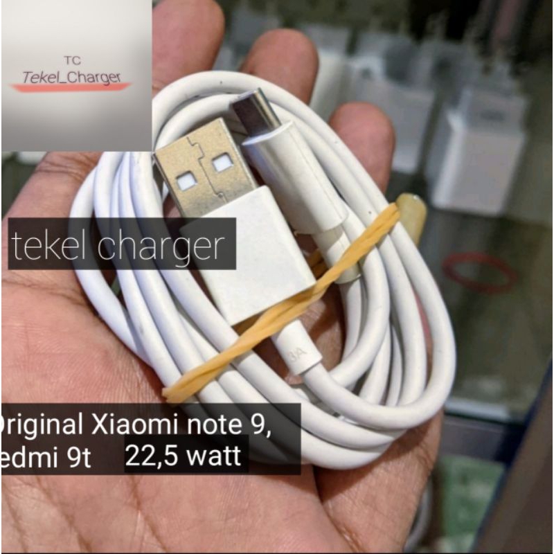 charger bekas xiaomi note 9