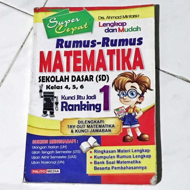 RUMUS MATEMATIKA SD KELAS 4-6
