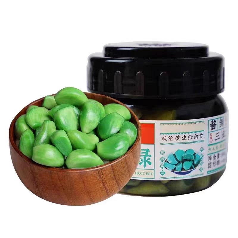 

Pickled garlic Authentic Acar bawang putih