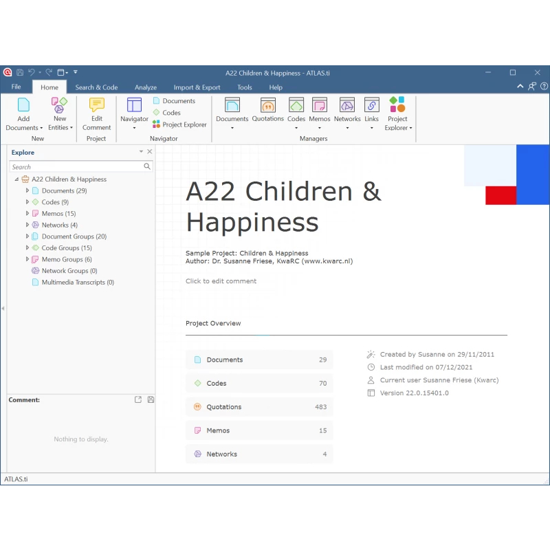 Atlasti 23 edisi 2023 / Software ATLAS.ti 23 Full Version Software Qualitative Data Analysis