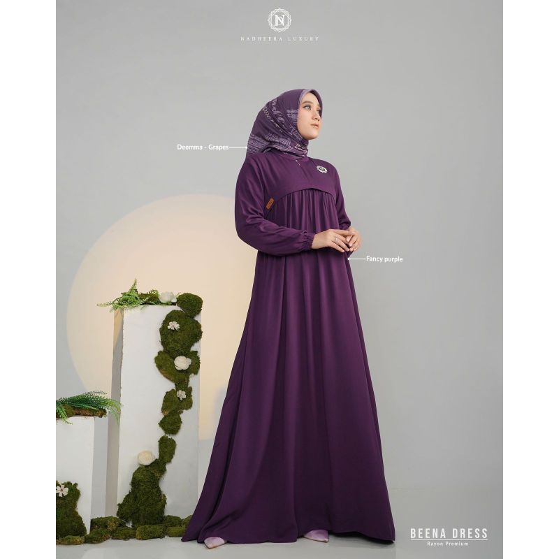 BEENA DRESS GAMIS BUSUI NADHEERA