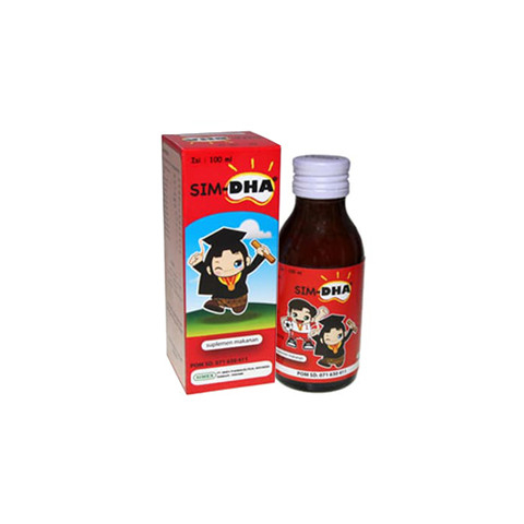 Sim Dha Sirup 100 ML ( Nutrisi Kecerdasan Anak )
