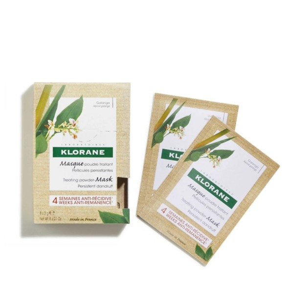 KLORANE NETTLE BIO MASK SHAMPOO 2 IN 1 WITH ARGIL 8 x 3 gr