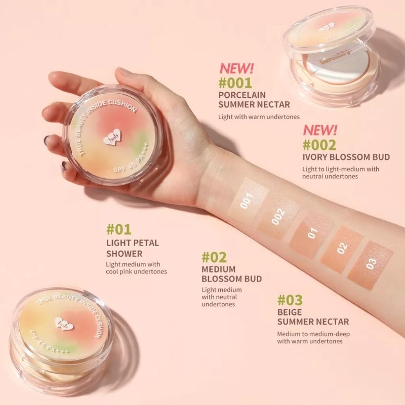 BNB barenbliss Korean Bloomatte True Beauty Inside Cushion「24H Full Coverage」