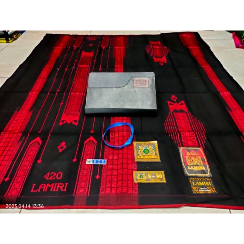 SARUNG LAMIRI SGE CORAK TAMER BENANG DOBLE 420 SUTRA MESRES BISA COD