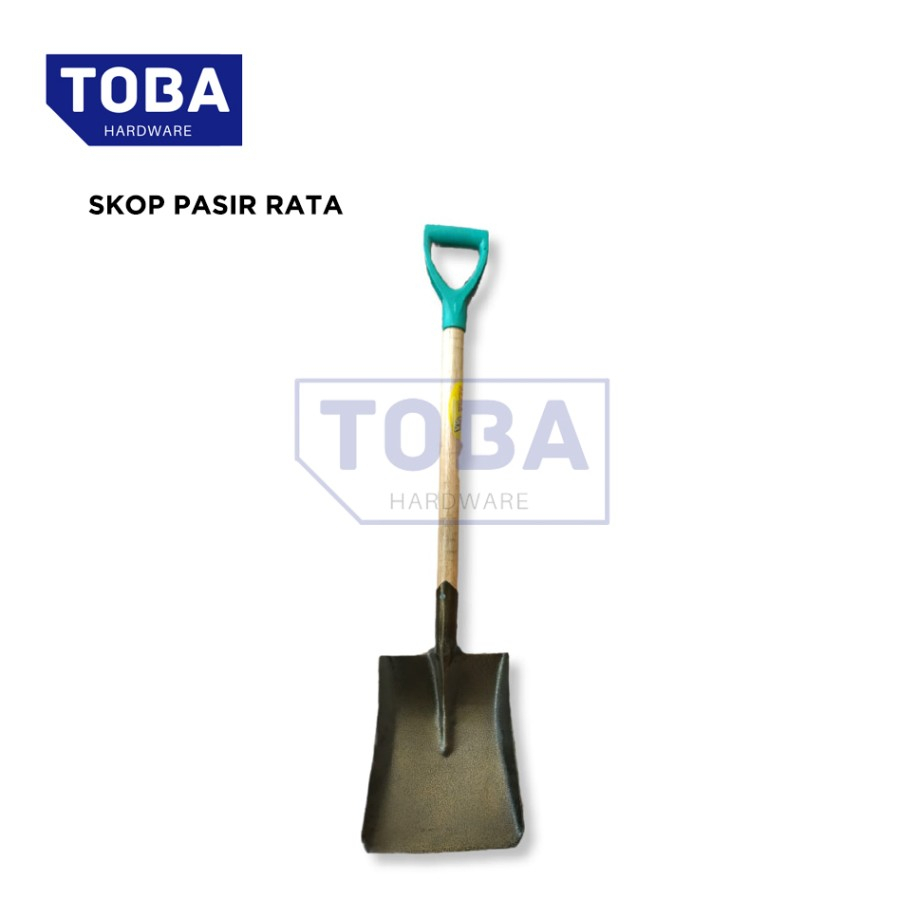 Sekop Pasir Rata Besi / Skop Tanah Rata