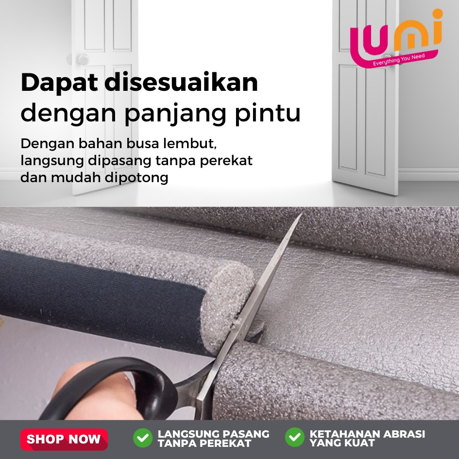 Busa Penghalang Celah Pintu Anti Kecoa Serangga / Penutup Celah Bawah Pintu