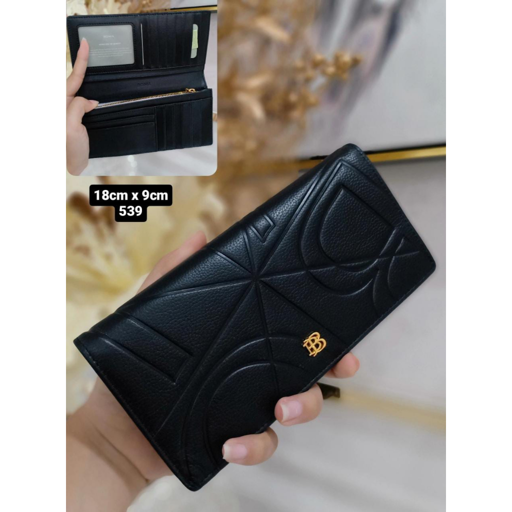 Dompet wanita hitam bonia original