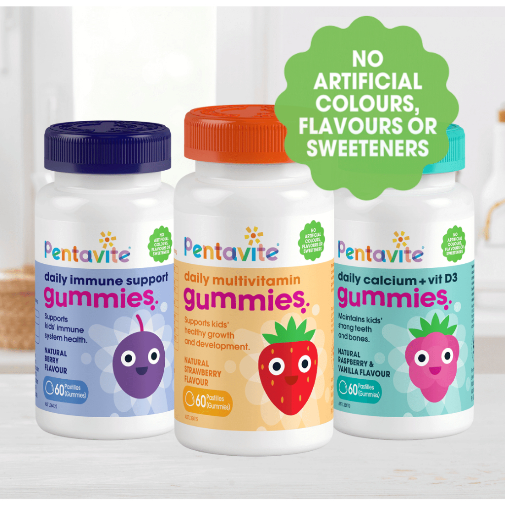 Pentavite Daily Multivitamin Kids Gummies 60 Gummies