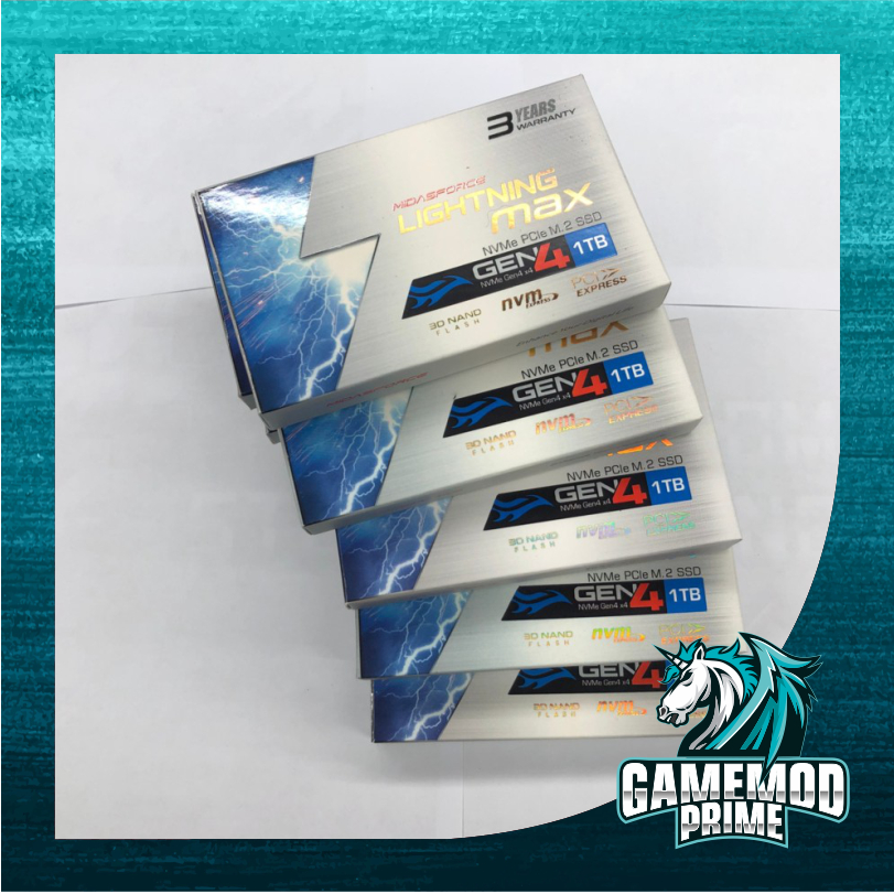 M.2 NVME GEN 4 1TB 2TB MIDASFORCE M2 NVME 1 TB  2 TB MIDAS PCIe Gen4 SSD M2